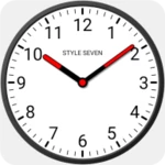 analog clock widget plus-7 android application logo